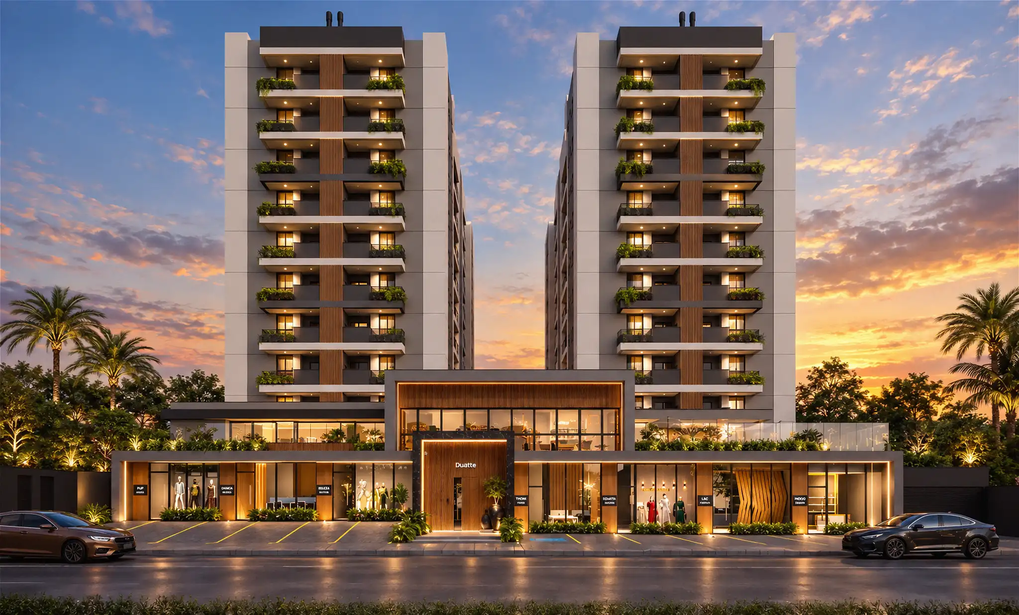 Residencial Dualité — fachada
